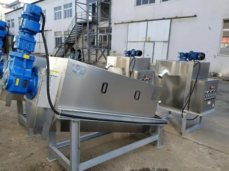 污泥脫水機工作流程、選型與使用